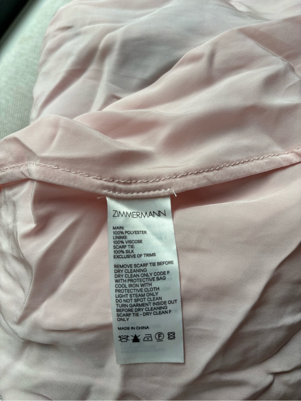 Zimmermann Pink Floral Print Pleated Skirt Size 1 - Picture 5 of 8